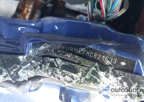 2017 Toyota Corolla Se z USA, uszkodzony, nr VIN 2T1BURHE7HC821633